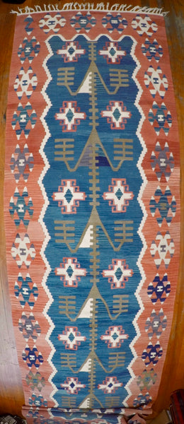 Vintage brocaded hotsell wool on wool kilimrug 110x81cm 3,6x2,6feet